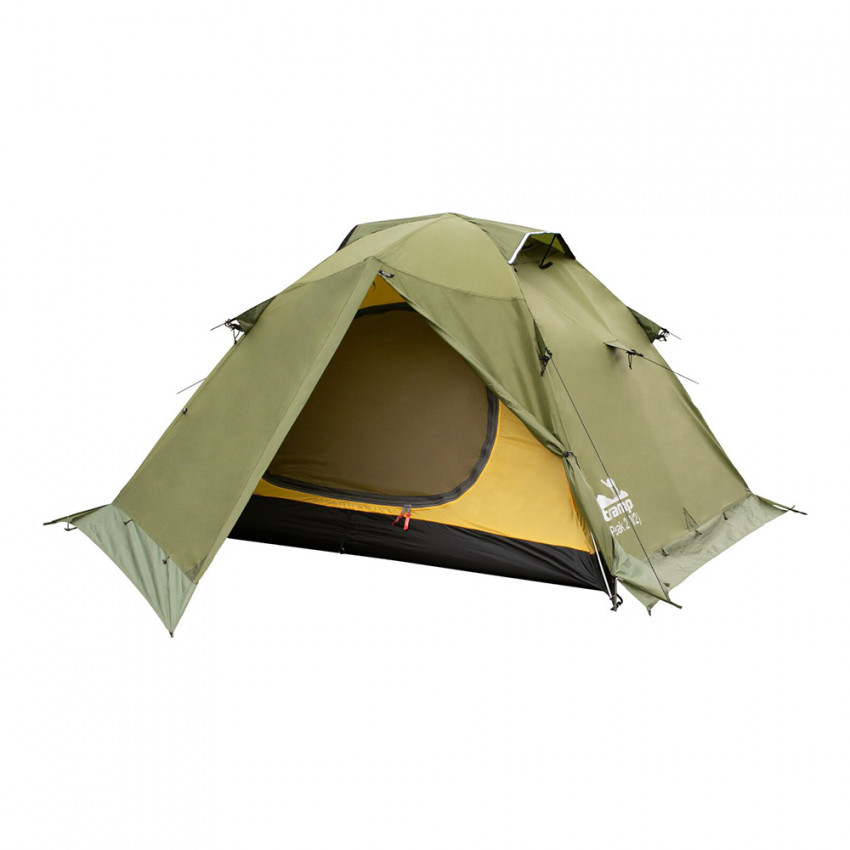 Палатка Tramp Peak 2 (V2) экспедиционная (TRT-25g Green)