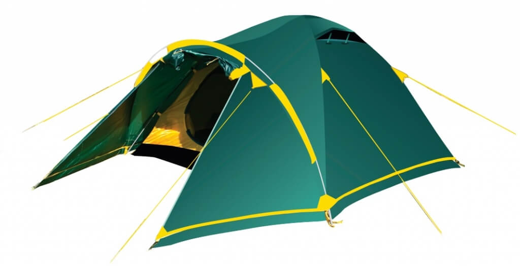 Палатка Tramp Stalker 3 (V2) универсальная (Зеленый)