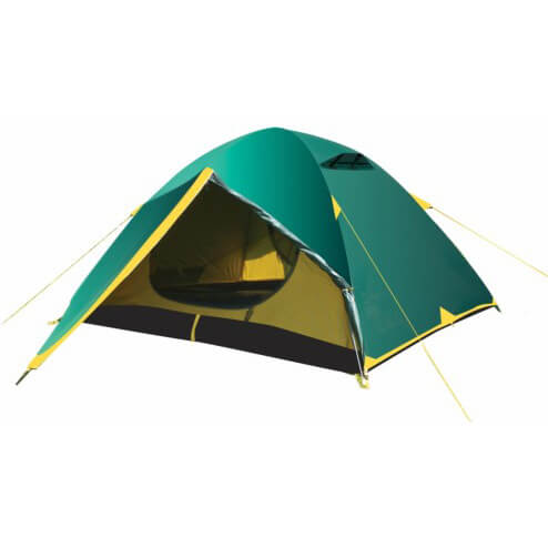 Палатка Tramp Nishe 3 (V2) универсальная (Зеленый)