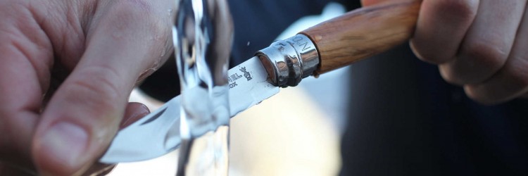 Нож Opinel №6, нержавеющая сталь, оливковое дерево - туристическое снаряжение в Минске. Фото �2