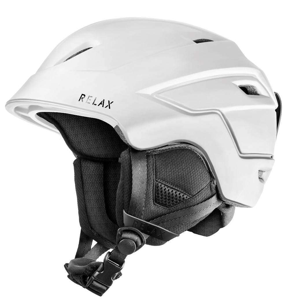 Шлем горнолыжный Relax Bat RH02B (Белый S-M (54-58))