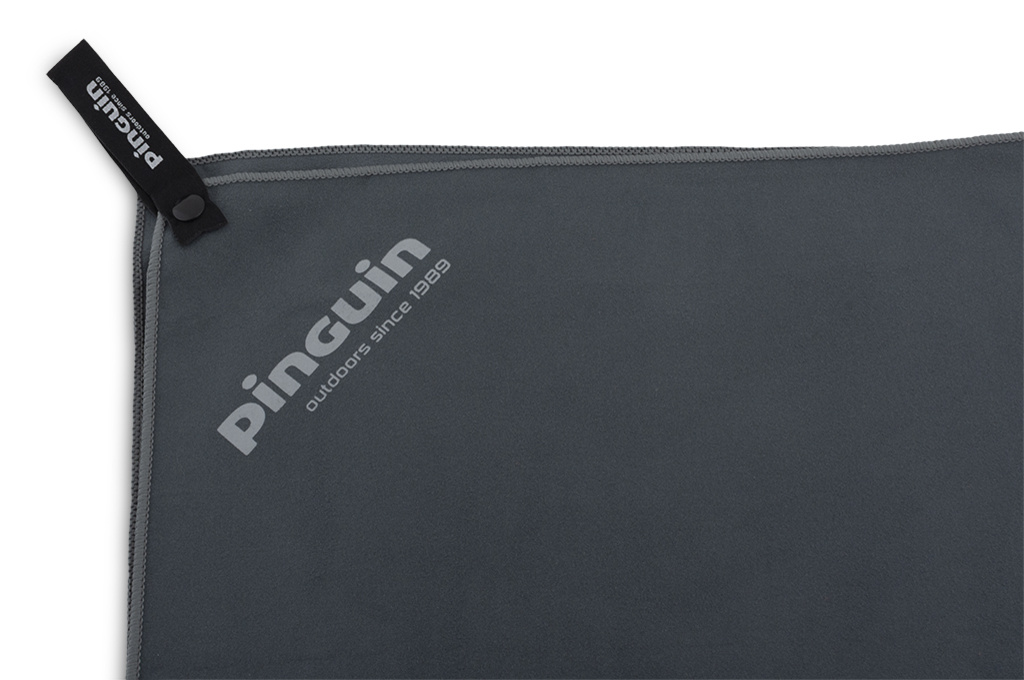 Полотенце Pinguin Micro Towel XL (673081 Logo Grey)