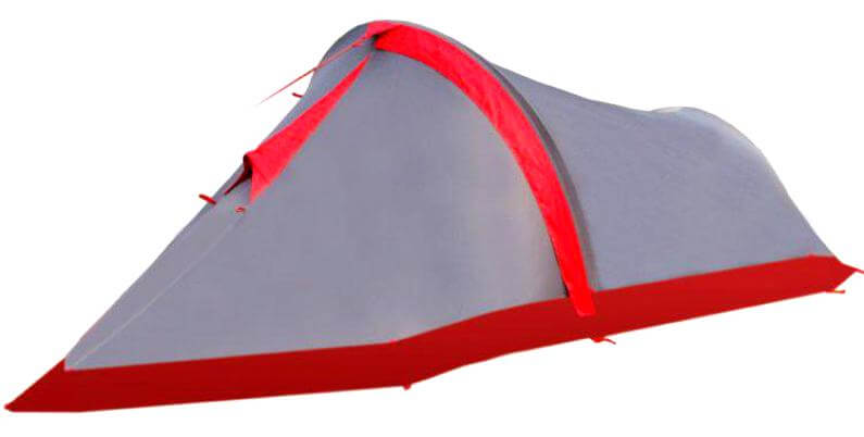 Палатка Tramp Bike 2 (V2) экспедиционная (Серый)