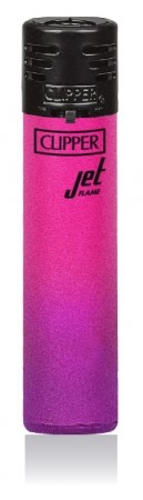 Турбозажигалка Clipper Jet Flame Gradient CKJ11R (Розовый)