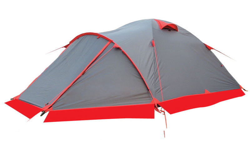 Палатка Tramp Mountain 2 (V2) экспедиционная (TRT-22 Серый)