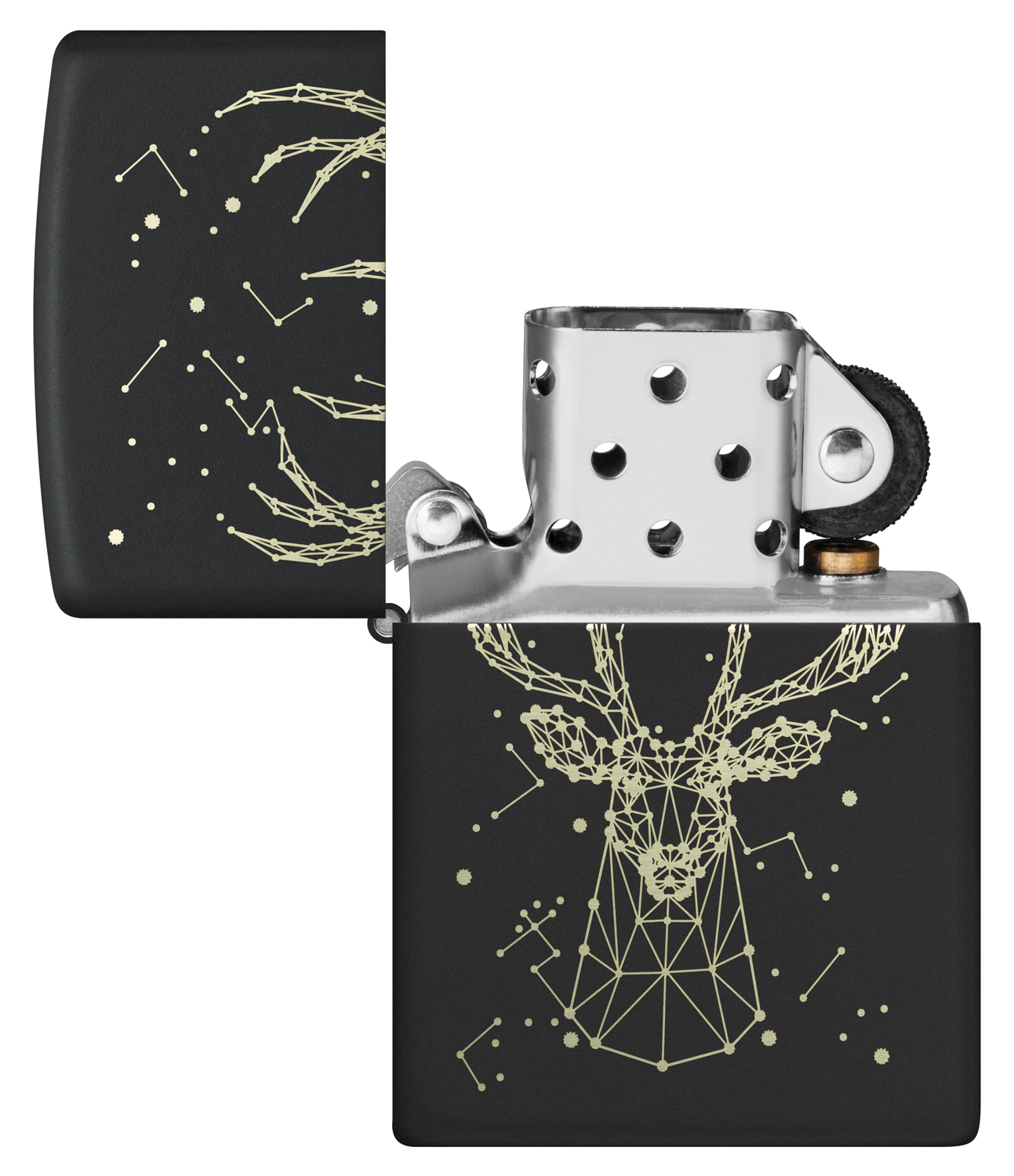Zippo 48385 Deer Black Matte - туристическое снаряжение в Минске. Фото �2 Zippo 48385 Deer Black Matte - туристическое снаряжение в Минске. Фото �2
