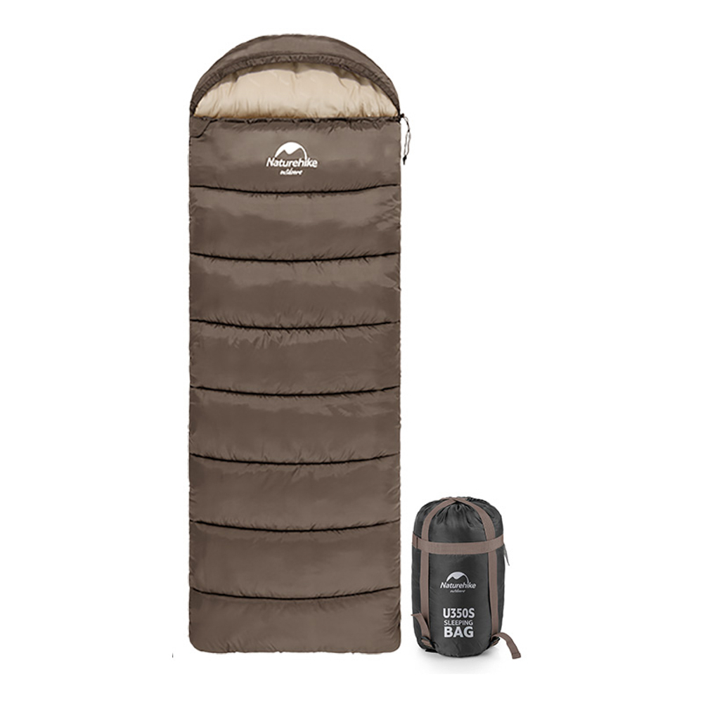 Спальный мешок Naturehike U350S (Светло-коричневый 190 R)