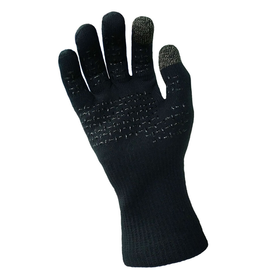 Водонепроницаемые перчатки DexShell ThermFit Gloves (DG326TS-BLKL Черный L)