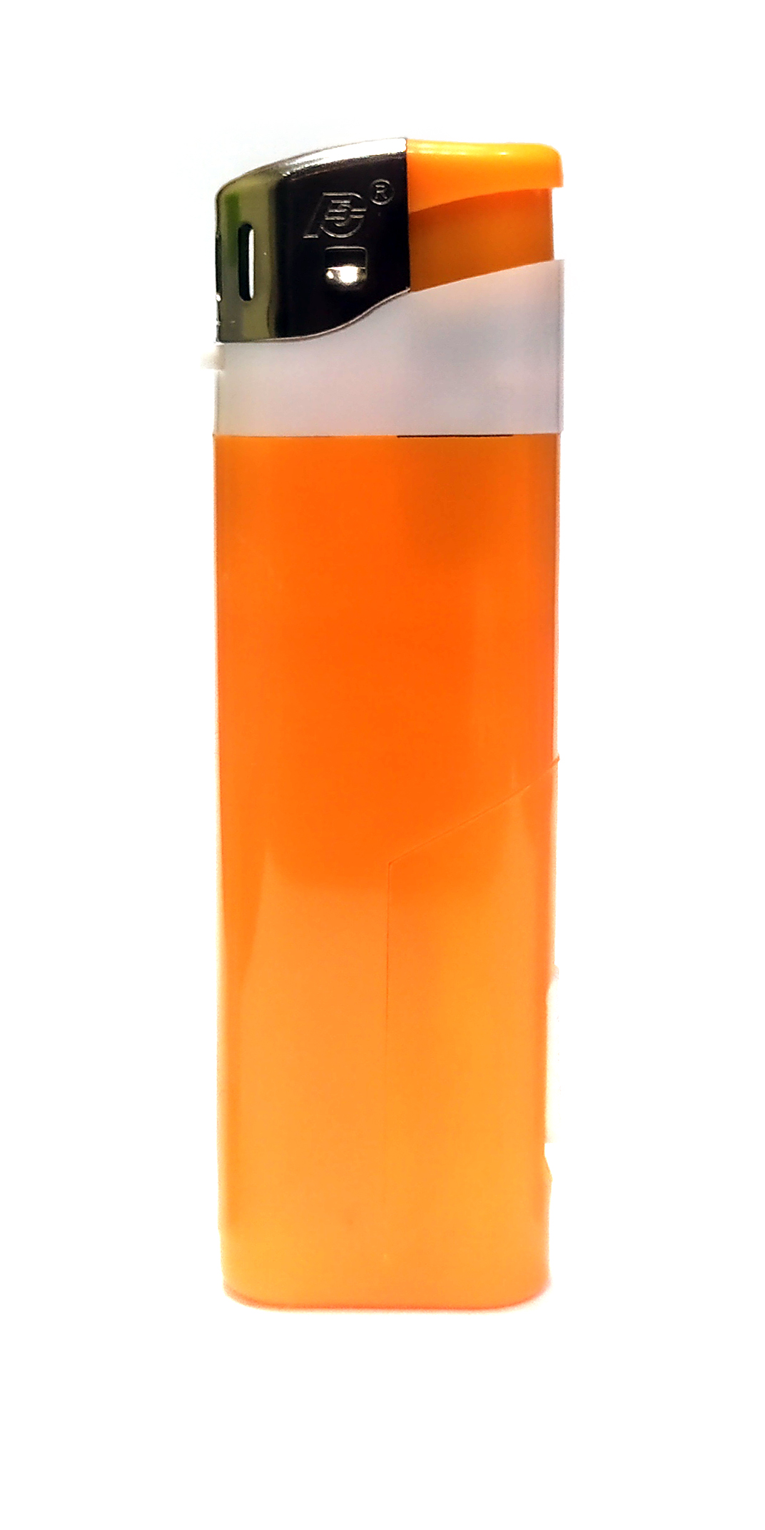 Зажигалка Flameclub P-02 LED HC5 с фонариком (Оранжевый)