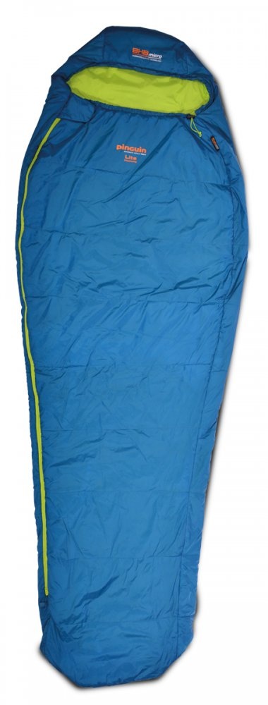 Ультралегкий спальный мешок Pinguin Lite Mummy (Синий 195 R)