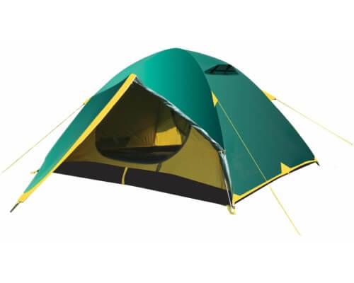Палатка Tramp Nishe 2 (V2) универсальная (Зеленый)