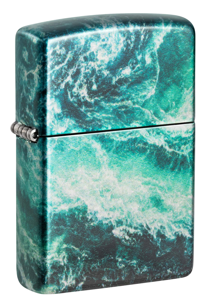 Zippo 48621 Rogue Wave Tumbled Chrome - туристическое снаряжение в Минске Zippo 48621 Rogue Wave Tumbled Chrome - туристическое снаряжение в Минске