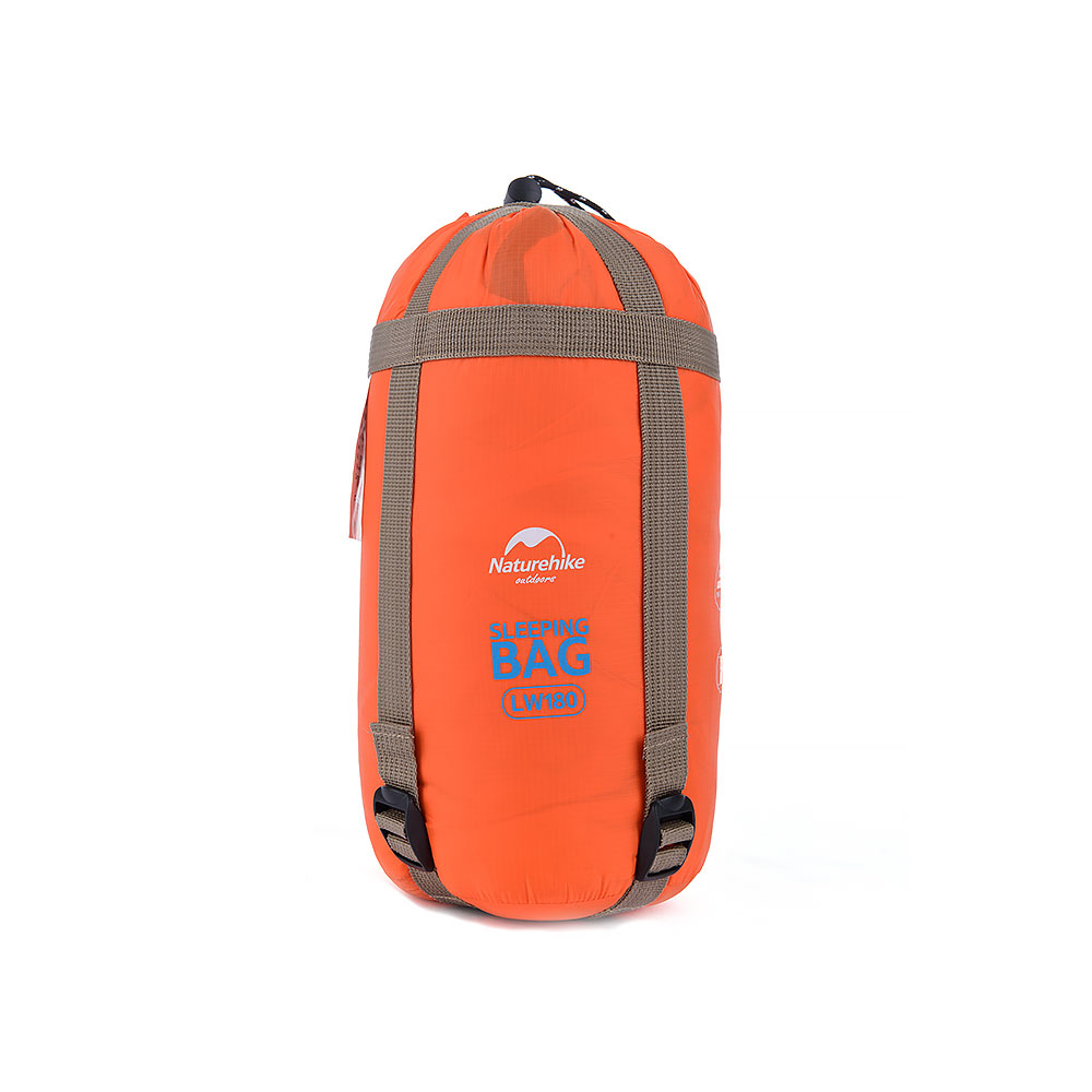 Спальный мешок Naturehike Mini ultralight LW-180 (Оранжевый 190 R)