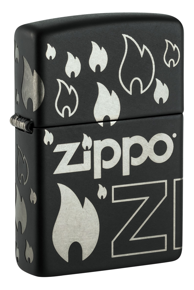 Zippo 48908 Classic Zippo Black Matte - туристическое снаряжение в Минске Zippo 48908 Classic Zippo Black Matte - туристическое снаряжение в Минске
