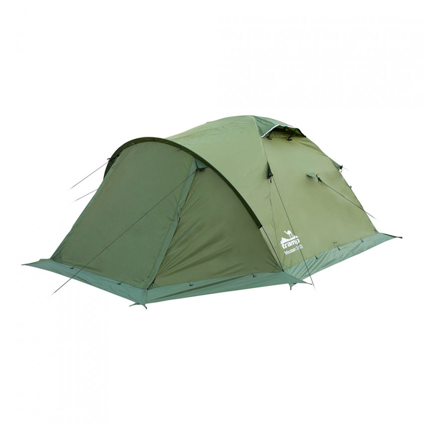 Палатка Tramp Mountain 2 (V2) экспедиционная (TRT-22g Green)
