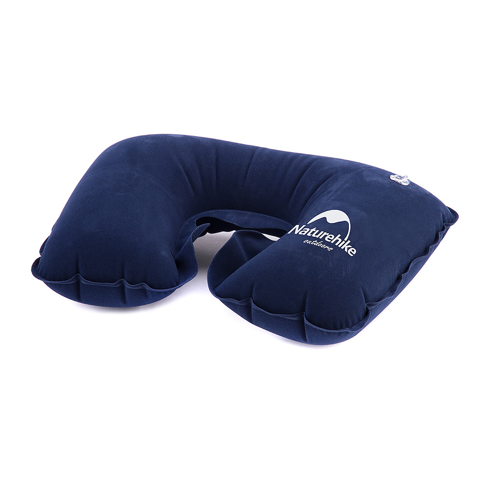 Подушка надувная Naturehike U-shaped Travel Neck Pillow (Темно-синий)