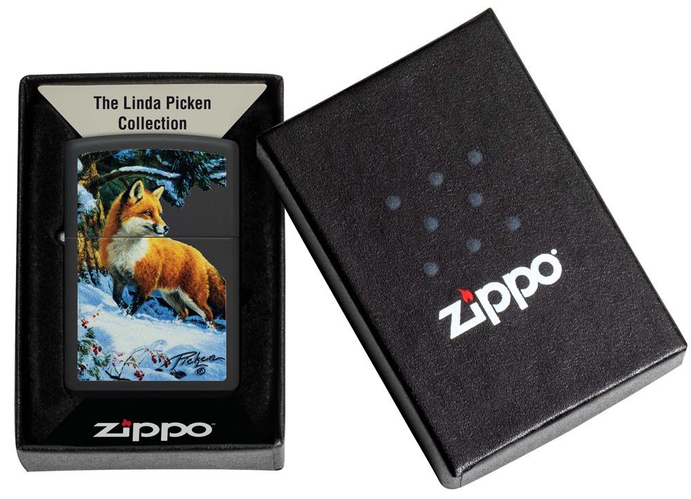 Zippo 48596 Linda Picken Black Matte - туристическое снаряжение в Минске. Фото �4 Zippo 48596 Linda Picken Black Matte - туристическое снаряжение в Минске. Фото �4