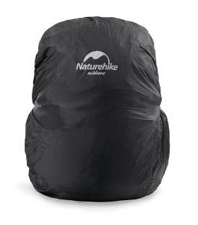 Накидка на рюкзак Naturehike Backpack Covers Q-9B M (35-45L) (Черный)