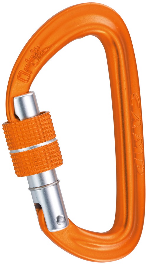Карабин Camp Orbit Lock с муфтой (248602 Оранжевый)