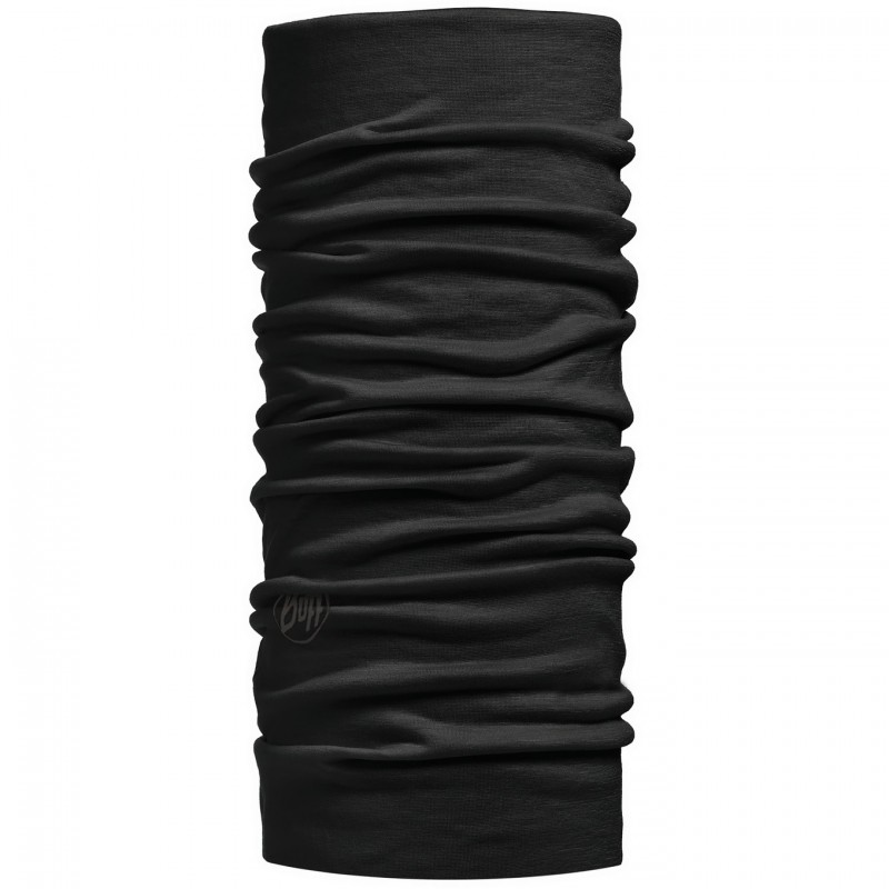 Бандана Buff Lightweight Merino Wool Solid Black 100637 (53-62)