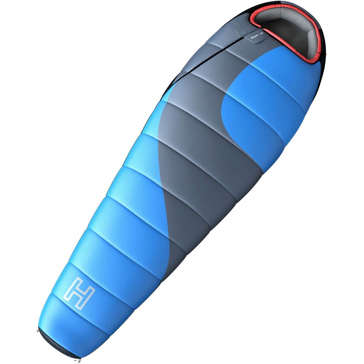 Спальный мешок Husky Azure -22°C (Сине-серый 195 L)