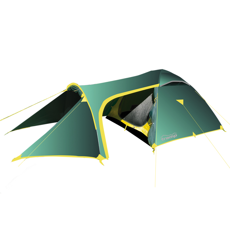 Палатка Tramp Grot 3 (V2) универсальная (Зеленый)