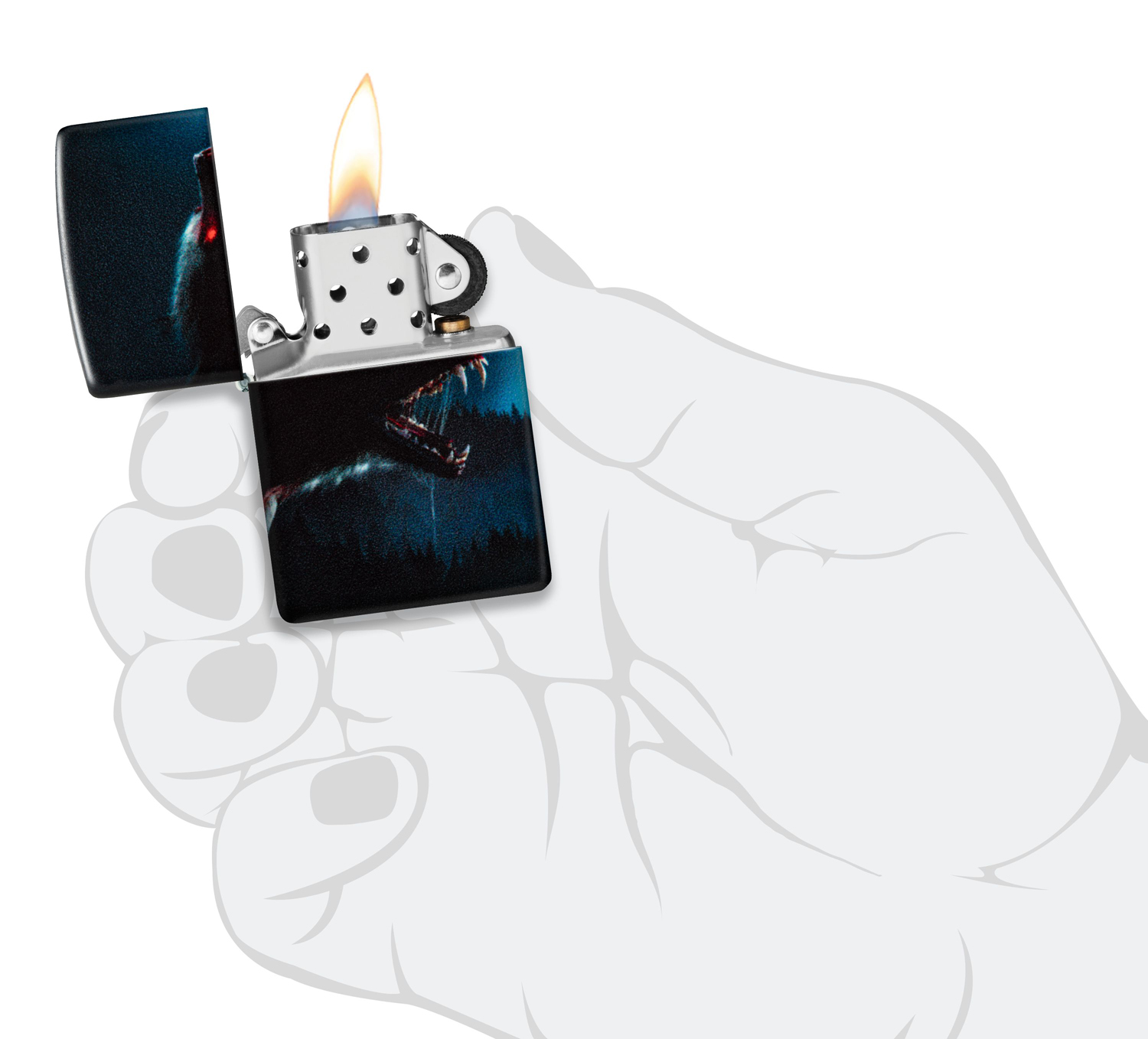 Zippo 48923 Horror Wolf 540 Matte - туристическое снаряжение в Минске. Фото �3 Zippo 48923 Horror Wolf 540 Matte - туристическое снаряжение в Минске. Фото �3