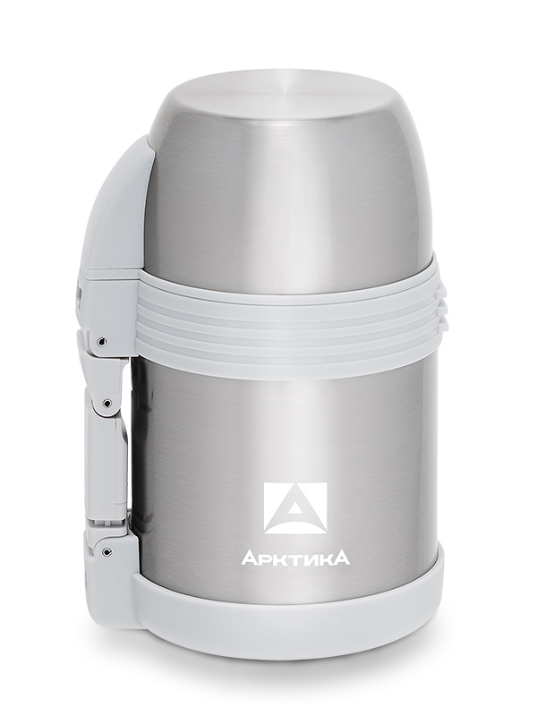 Термос Арктика 205-800 универсальный с широким горлом 0,8 л. (Металлик)