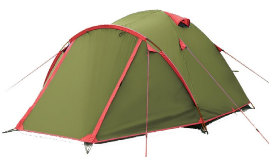 Палатка Tramp Lite Camp 4 (V2) (Зеленый )