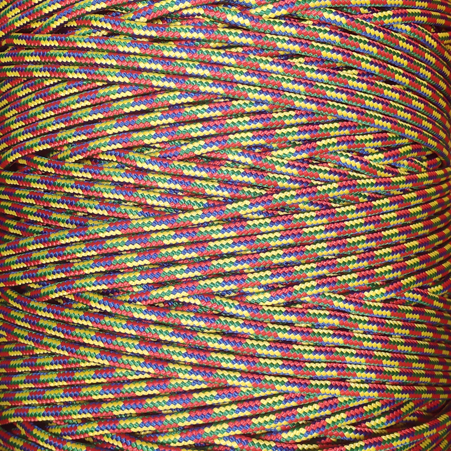 Веревка вспомогательная Коломна д.6 мм (Многоцветный)