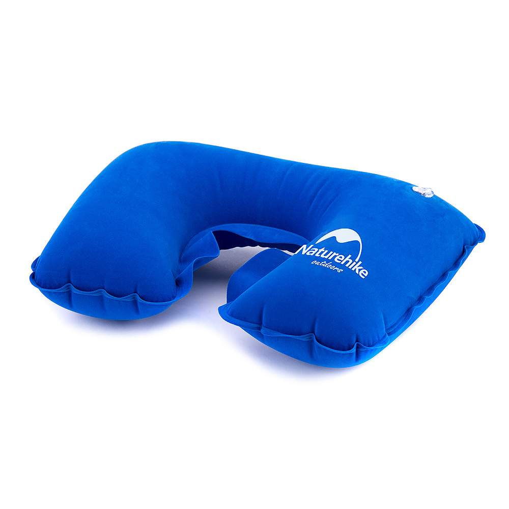 Подушка надувная Naturehike U-shaped Travel Neck Pillow (Синий)