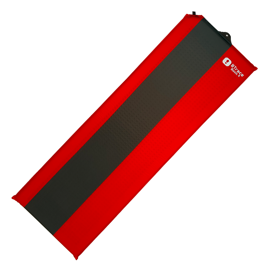 Самонадувающийся коврик BTrace Basic 38 (Красный)