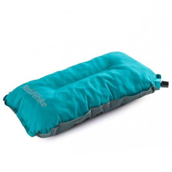 Подушка самонадувающаяся Naturehike Sponge Automatic Pillow (Голубой)