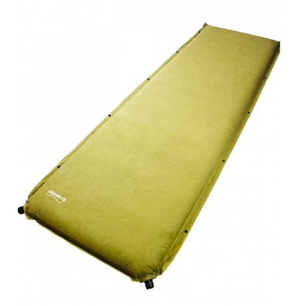 Самонадувающийся коврик Tramp Comfort 90 TRI-016 (Зеленый)