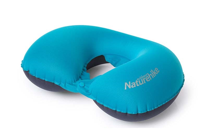 Подушка надувная Naturehike U-shaped Lightweight TPU Neck Pillow (Бирюзовый)