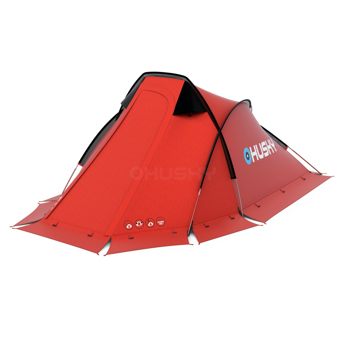 Палатка Husky Flame 1 (Красный)