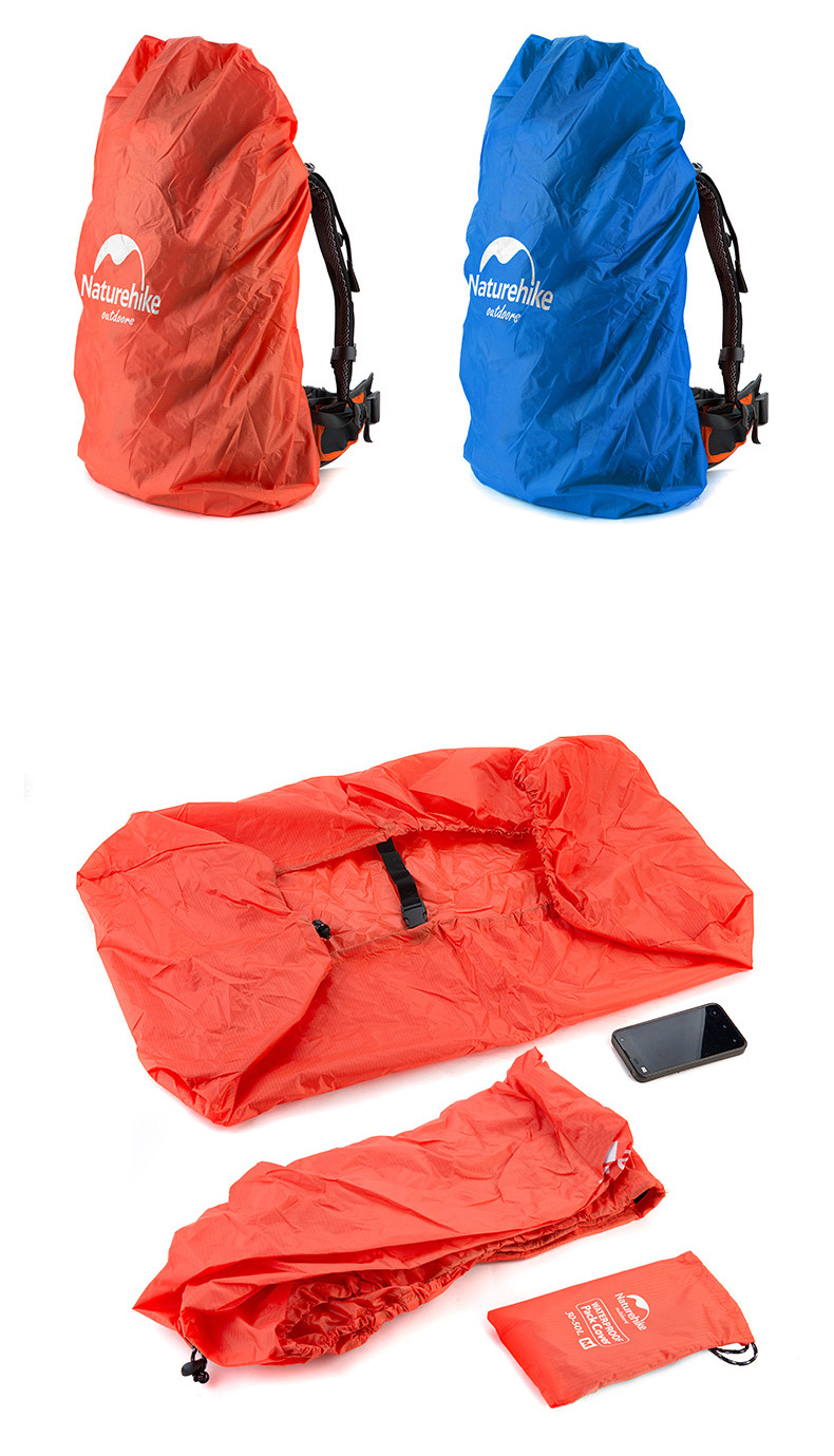 Накидка на рюкзак Naturehike Backpack Covers M (30-50л.). Фото �2