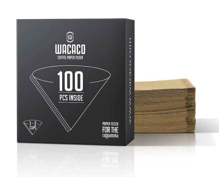 Бумажные фильтры WACACO для кофе (100 шт)