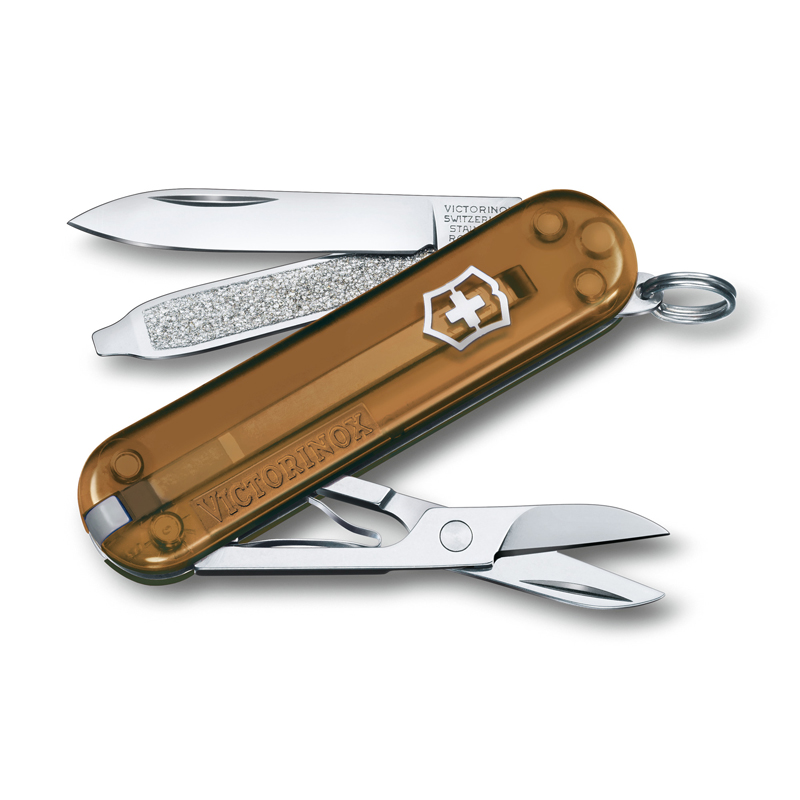 Нож перочинный Victorinox Classic SD Colors Chocolate Fudge 58мм 7функций (0.6223.T55G)
