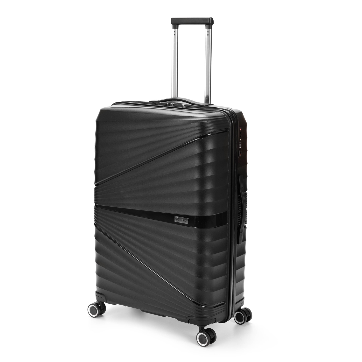 Чемодан Torber Nevo L 95 л (T2207L-Black Черный)