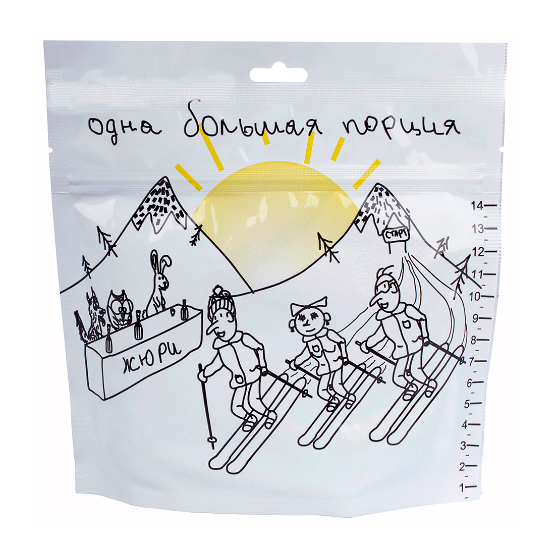 Паста Феттучини сублимированная, Спецдеталь (1 порция - 120гр)