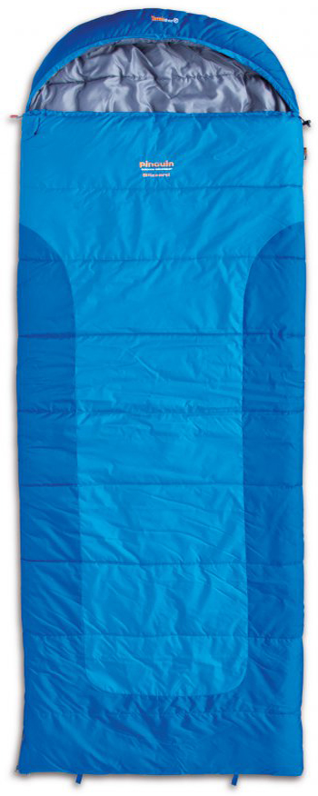 Увеличенный спальный мешок Pinguin Blizzard Wide (Синий 190 R)