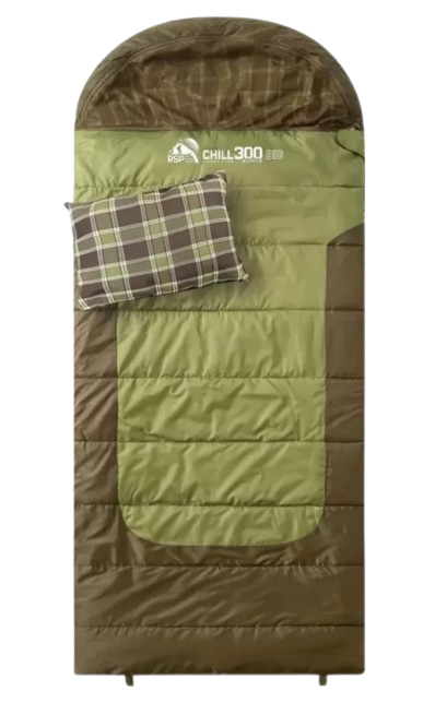 Спальный мешок RSP Chill 300 Big (SB-СH-300-BIG-GNBR-L Зеленый L)