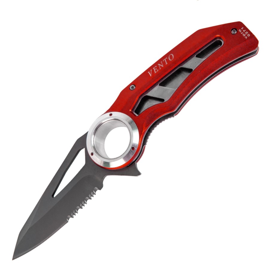 Нож-стропорез Vento (vpro 0271 red)
