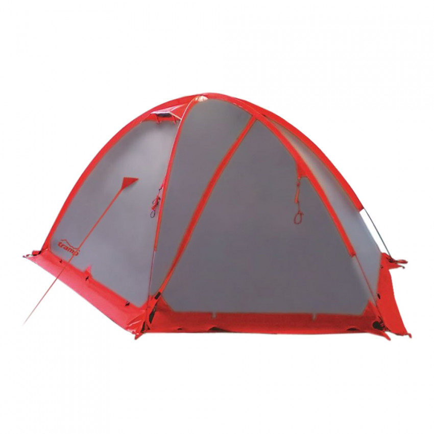 Палатка Tramp Rock 3 (V2) экспедиционная (TRT-28 Grey)