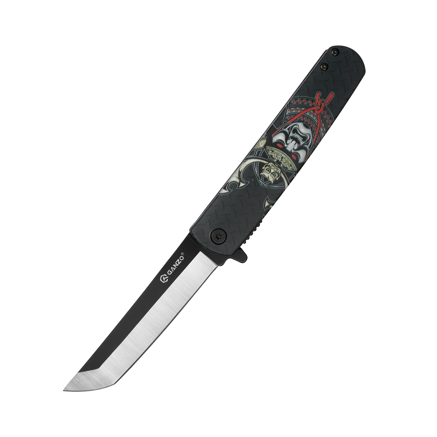 Нож Ganzo G626 (G626-BS Черный самурай)