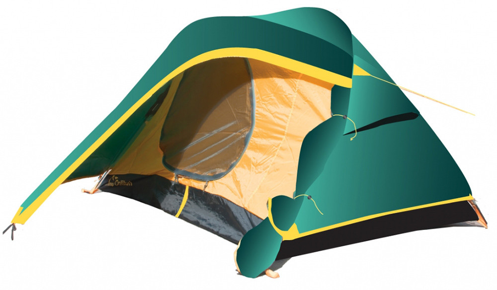 Палатка Tramp Colibri 2 (V2) универсальная (Зеленый)
