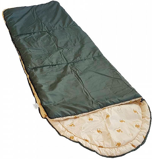 Спальный мешок Balmax Аляска Econom series -7 (Зеленый)