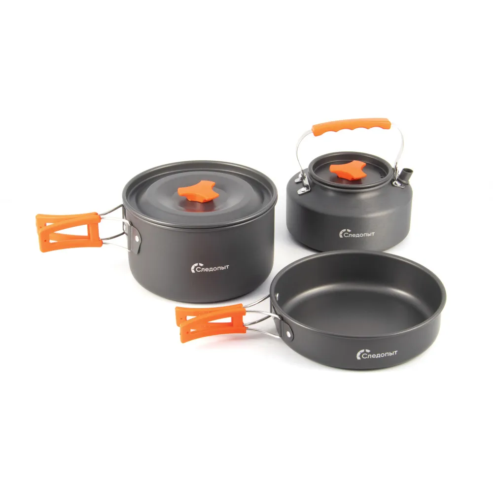 Набор посуды Следопыт Optimum на 3 персоны - туристическое снаряжение в Минске. Фото �2