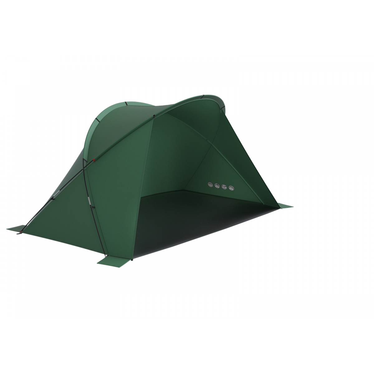 Палатка Husky Blum 4 (Зеленый)